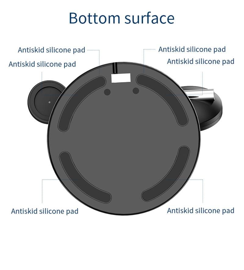 3in1 Magnetic Qi Fast Wireless Charger For Iphone 14 13 12 Mini Pro Max Fast Charging Station For Apple Watch 8u 7 6 5 4 3 2
