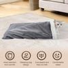 Cat Bed Cave Cozy Plush Cat Sleeping Bag Pet Snuggle Sack Warming Plush Nests For Rest Cuddle Hiding Travel Home Car Autumn
