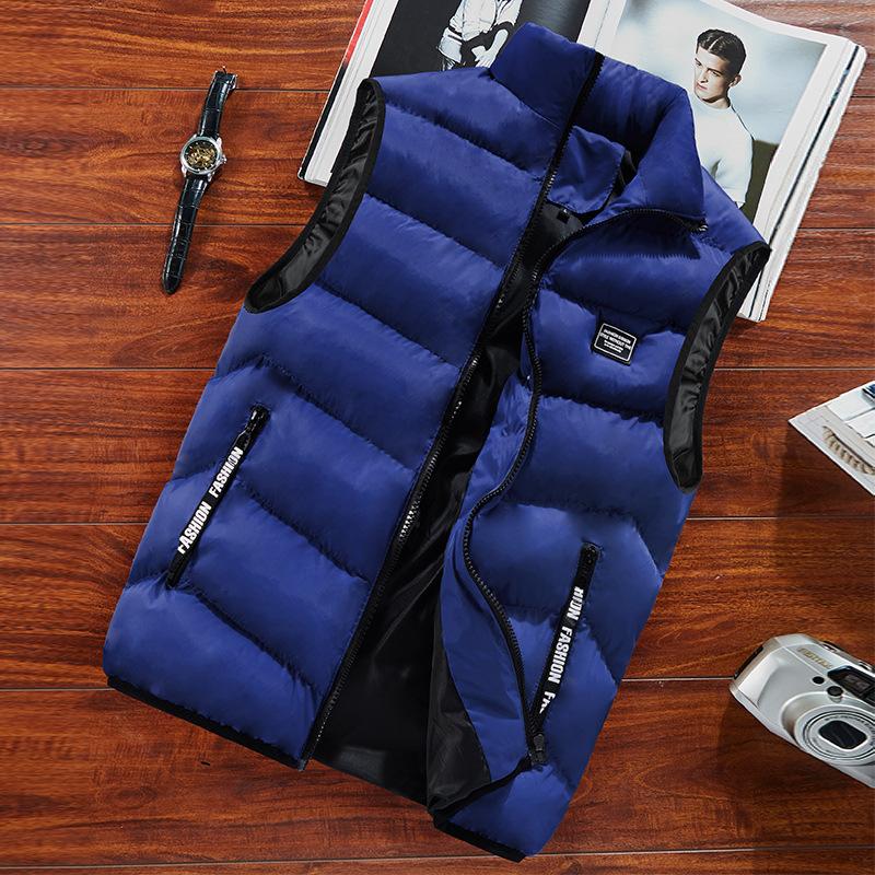 Taglie Forti Moda Uomo Giacca Senza Maniche Gilet Autunno Termico Morbido Gilet Casual Cappotti Uomo Cotone Gilet Uomo Gilet Addensare 8XL