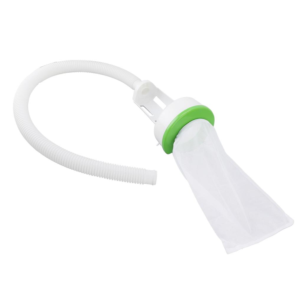 Pool Cleaner Leaf Bag, Pool Vacuum Replacement Mesh Bag, Plastic Leaf Collector Bag with Locking Cord,