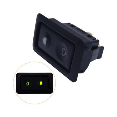 10-30A Electric Power Window Switch Button for All Autos with Green LED Light Car Button Switch