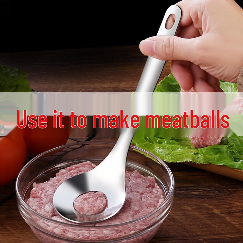 Ruhan Stainless Steel Meatball Press Spoon