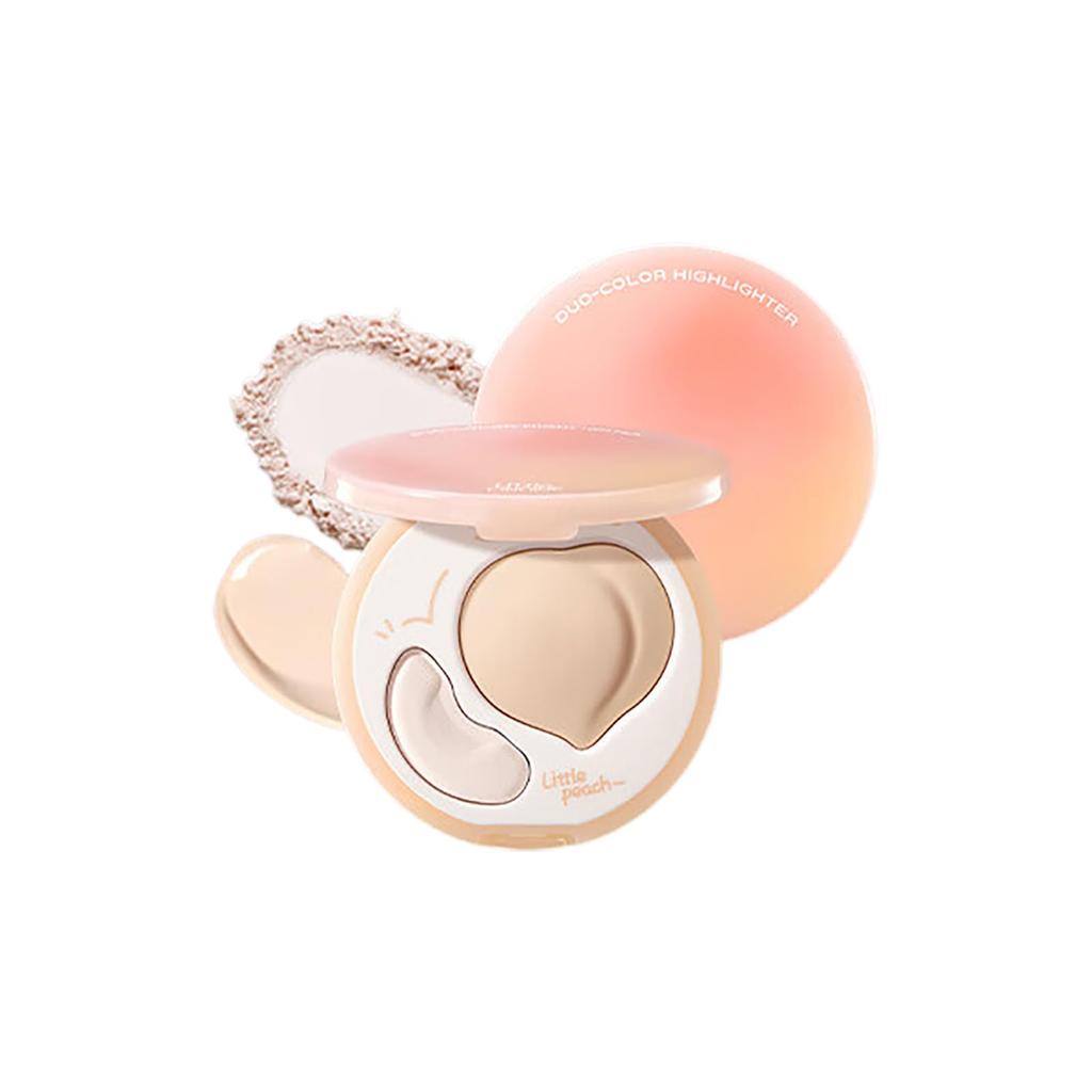 Little Ondine Highlighter Cheek Blush with Highlighting Watery Cheek 3D Natural Highly Chinese Popular Gift Milk 2-in-1 Essence, Cream, Highlighter,