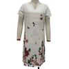 Chic Summer Dress Loose Keep Cooling Knee Length Soft Midi Women Clothes