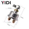 Car Battery Switch Isolator Disconnect Cut Off Kill Main Switch, 12V 24V DC Auto Truck Vehicle Master Power Switch ON OFF