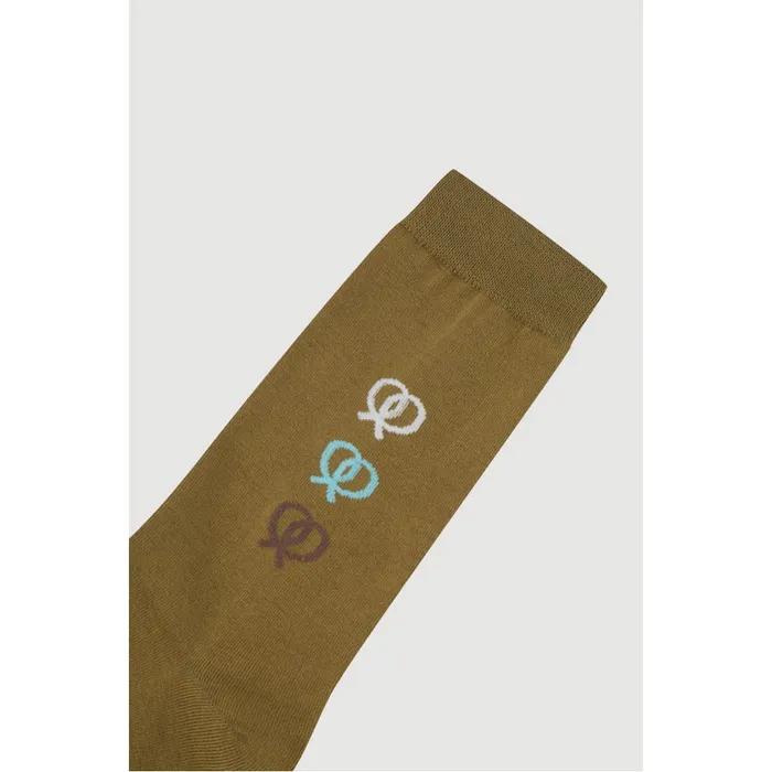 Chouetties by LUCKY CHOUETTE Pretzel Socks(olive) 7ALAX26330OLV