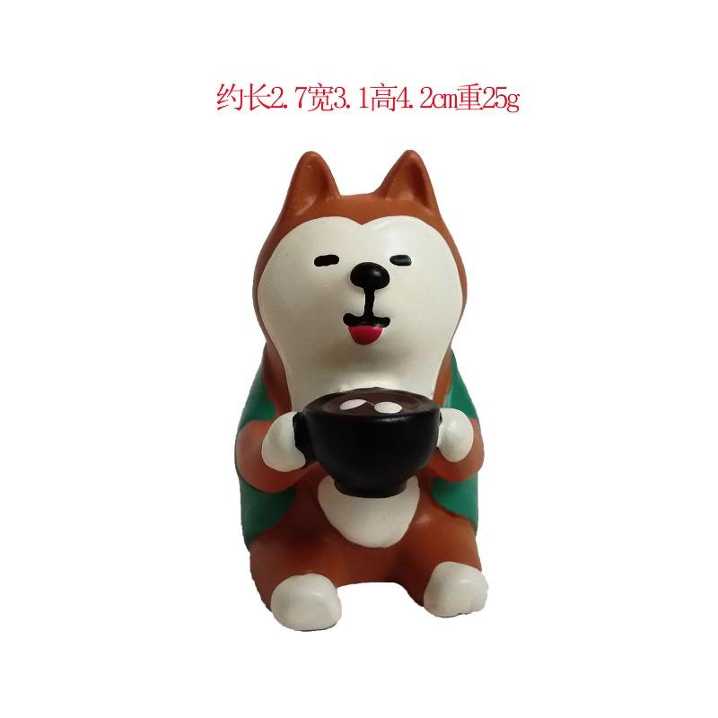 

Car small ornament ZAKKA Japanese cat center console interior Car decoration Leisurely cat resin handicraft ornament