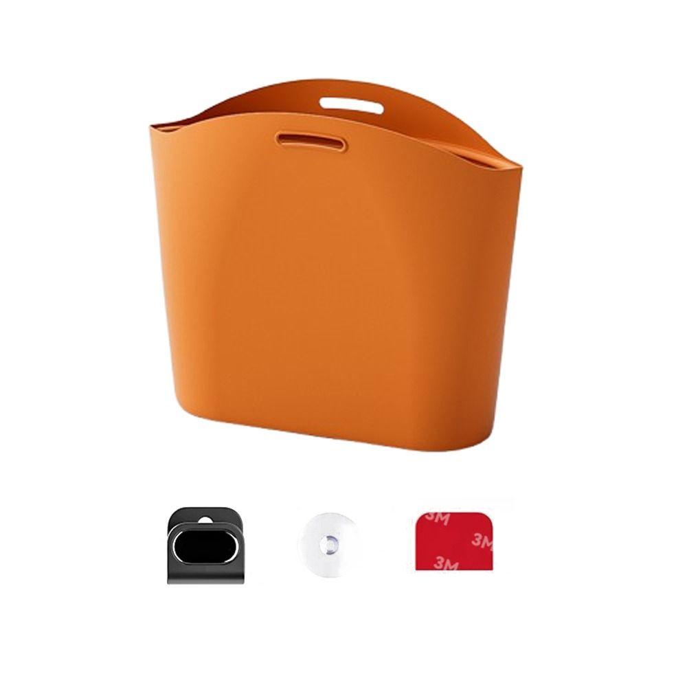 Dustbin Silicone Car Trash Can Portable Space Saving Organizers Hanging Waste Bin  Home