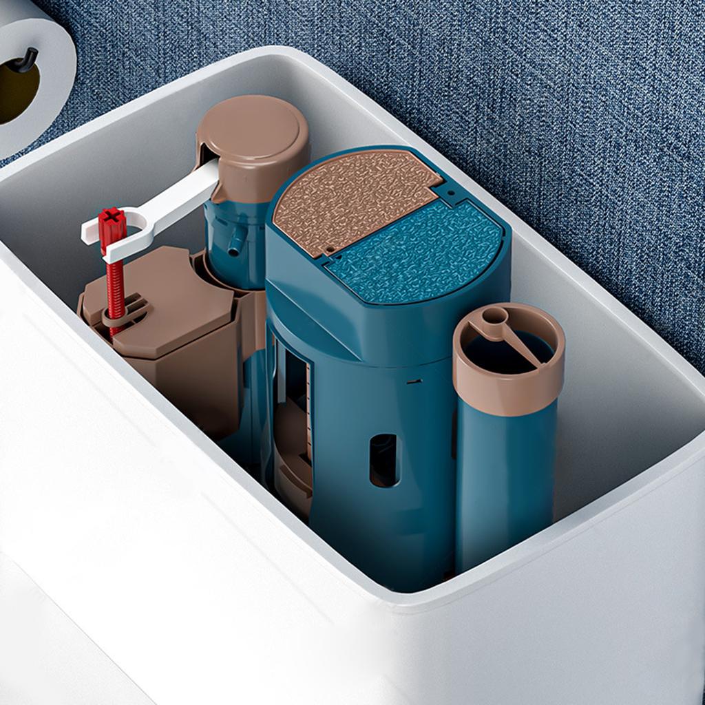 Split Toilet Drain Valve Two Button Toilet Water Outlet Valve Double Flush Fill Water Tank Replacement Fittings