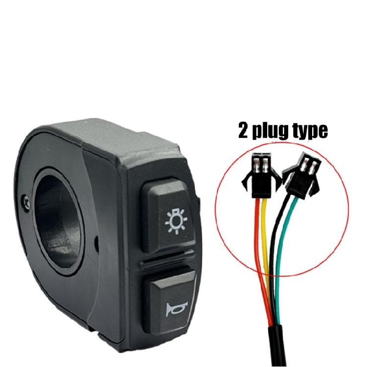 Durability Scooter Handlebars Button High Low Speeds Control Electric Bicycles Accessory Bike Light And Horn Switches