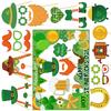 Festival Patricks Day Themed Photo Props Party Decorative Supplies Suitable for Home Parties Paper Texture Portable HX6C