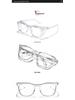 Anti-Pollen Blue Light Blocking Moisturizing Adult Goggles - Windproof, Dustproof, Anti-Sand