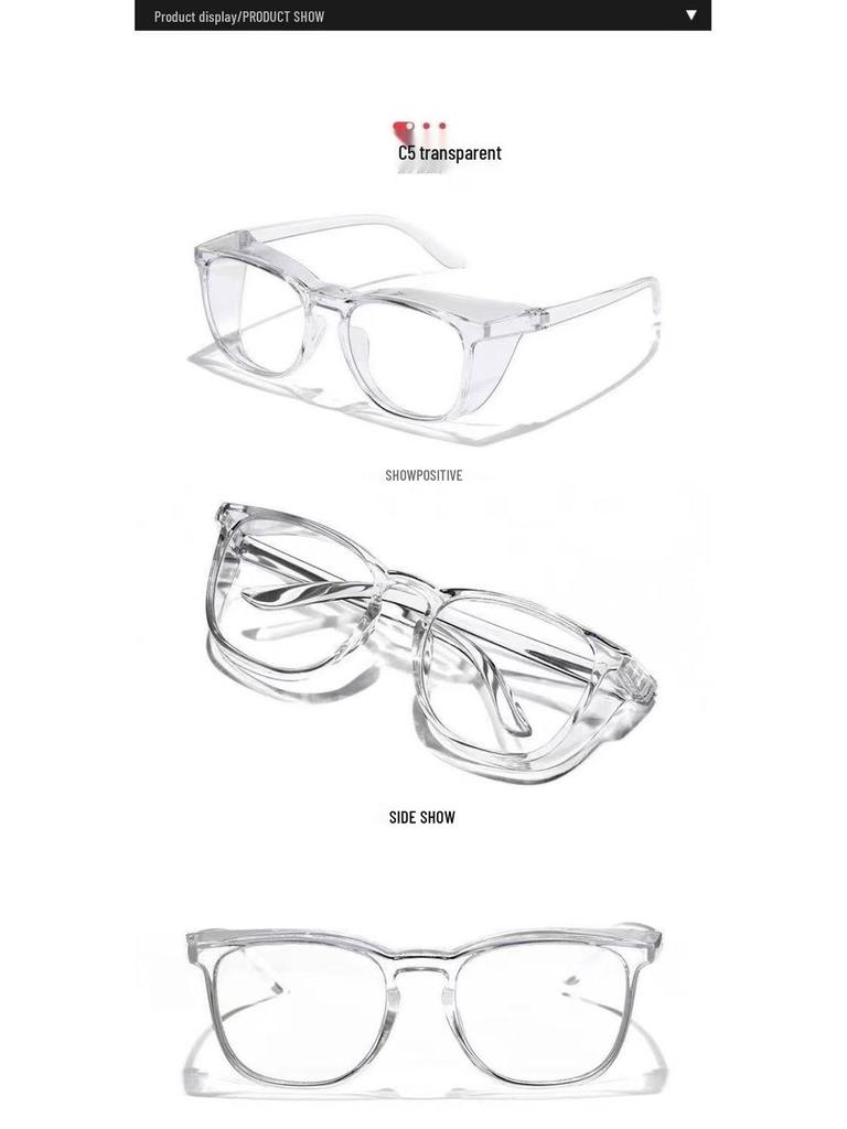 Anti-Pollen Blue Light Blocking Moisturizing Adult Goggles - Windproof, Dustproof, Anti-Sand
