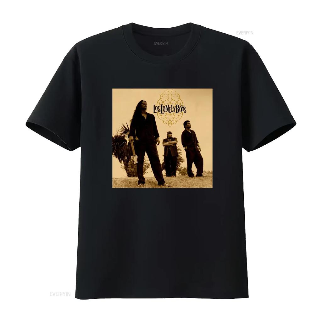 Los Lonely Boys Album Cover T-Shirt Größe S 5XL vintage gewaschen bequem für den Alltag gra