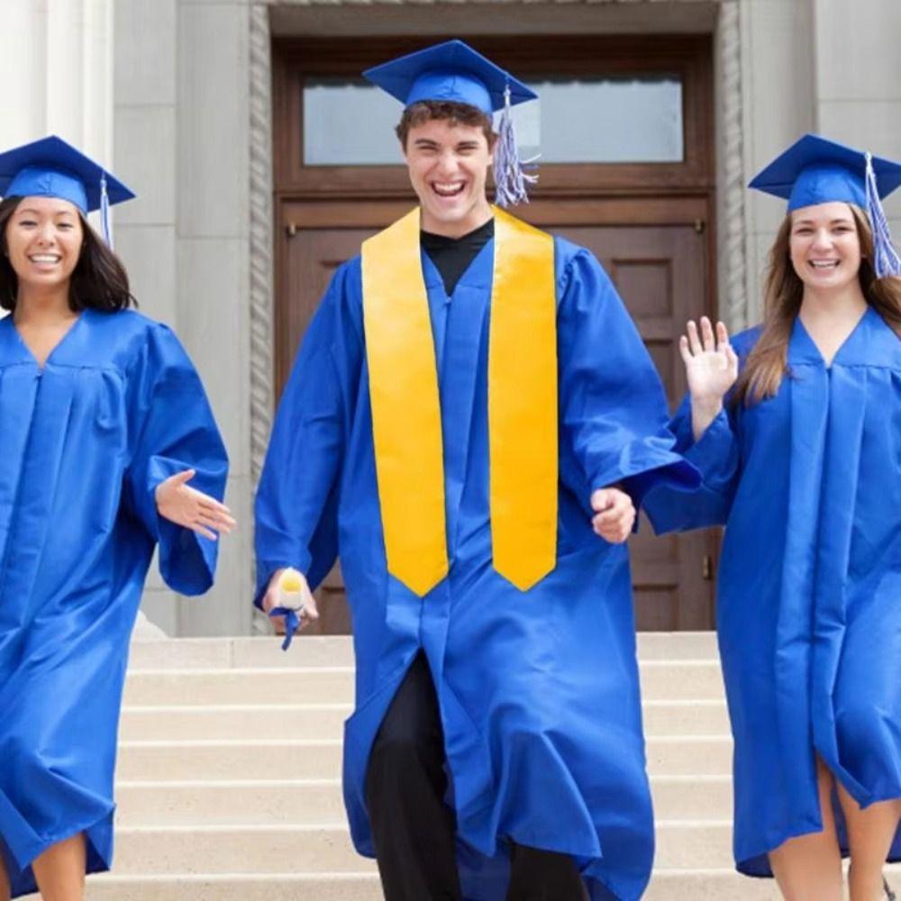Satin Fabric Graduation Season Set University Graduation Set Student Commencement Party