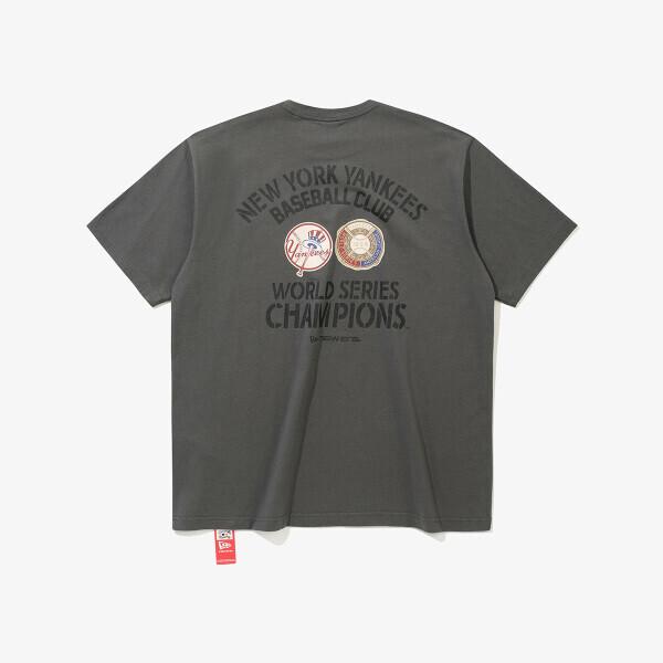 New Era Mlb New York Yankees World Series T shirT Charcoal 15147500