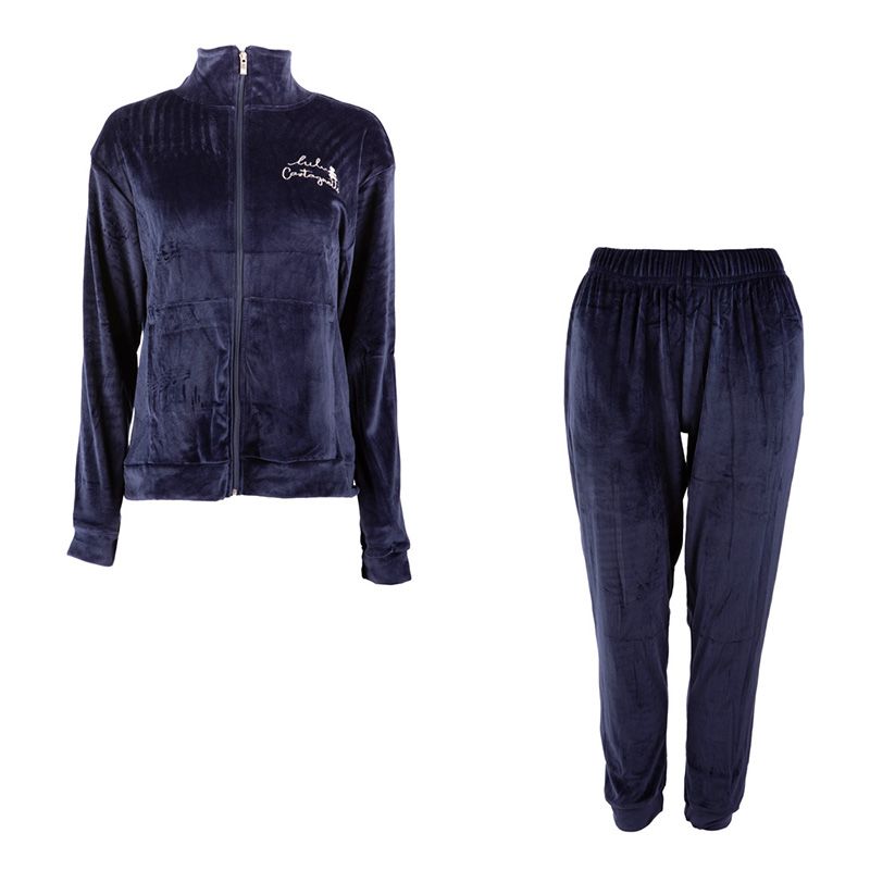 

Женская бархатная пижама на молнии LULU CASTAGNETTE