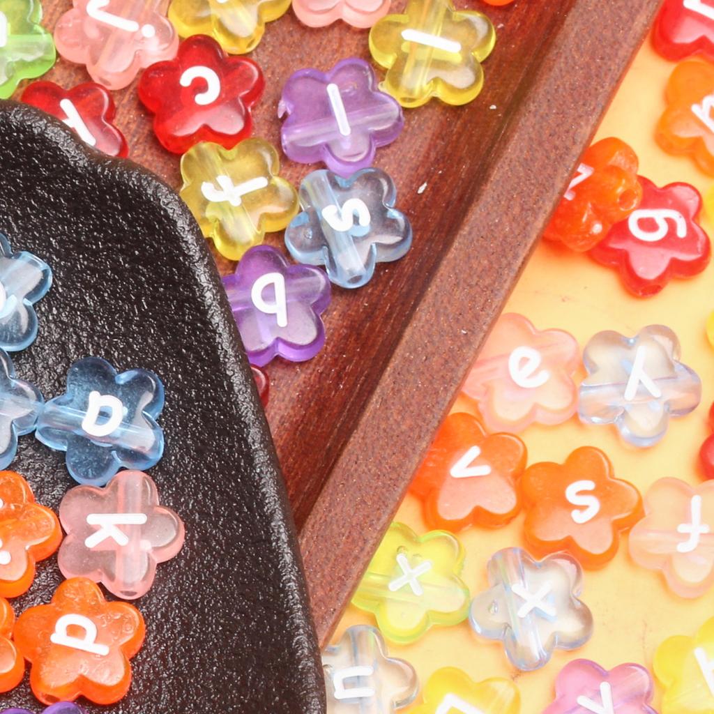 20 buc. 11 mm, culoare bomboană, litere, flori, mărgele, pandantiv pentru fabricarea de bijuterii, colier, brățară, artizanat
