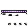395nm Blacklight LED UV Wall Washer Light 36W Power Concert Stage LED Bar Washer Lamp Durable Aluminum Heat Dissipation