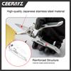 CEERAYZ Scissors 185mm Multipurpose Heavy Duty 420 Japanese Stainless Steel Industrial Scissors Scissors Metalworking Pruning Gardening Pruning with