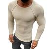 Pullover Frühling Slim Solid Fashion Inside Unterwäsche Herren Mock Neck Basic T-Shirt Bluse Pullover Langarm Top