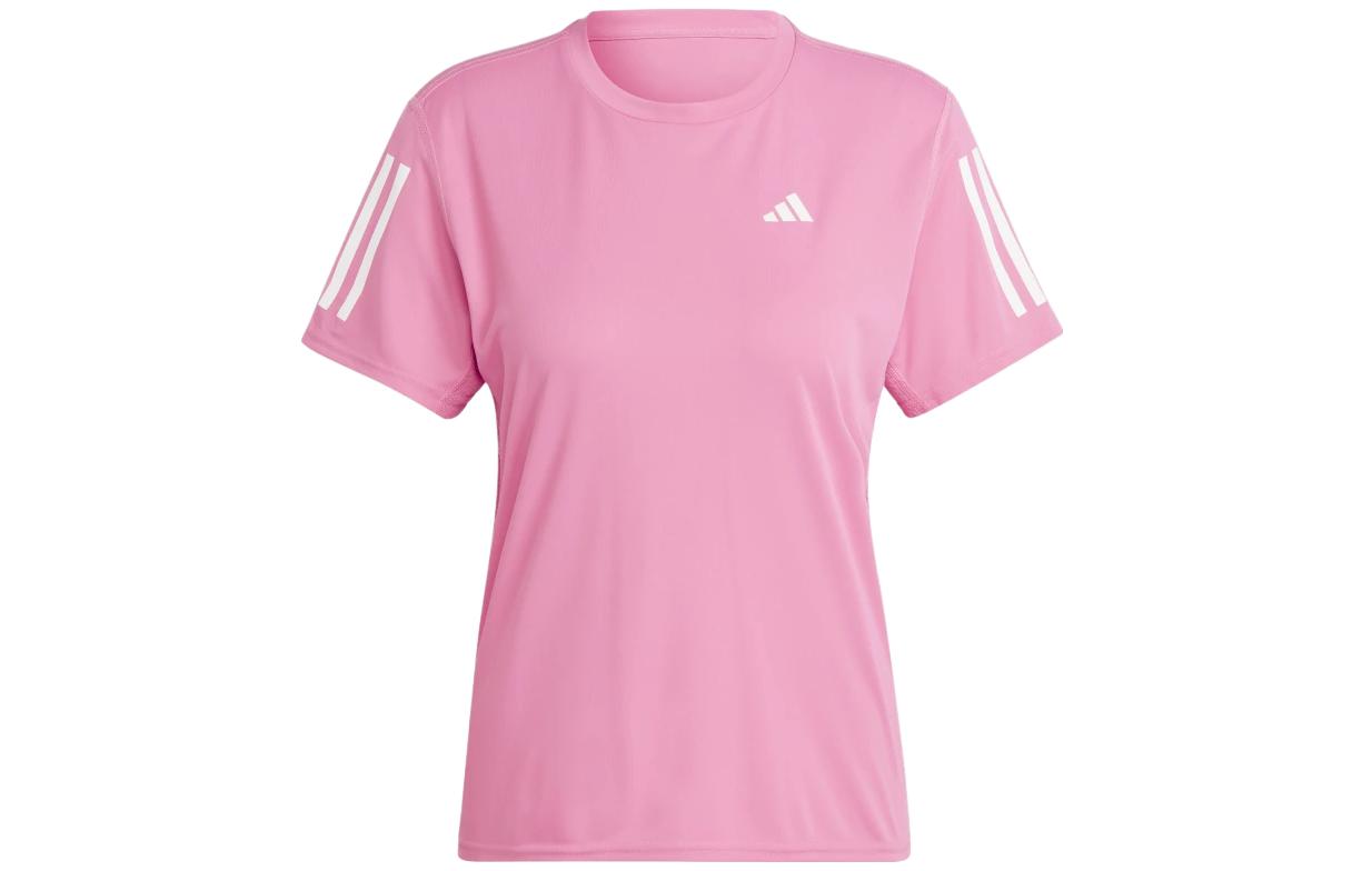 

Adidas T Shirts Women s Pink Crew Neck Moderate Other IL4128 M