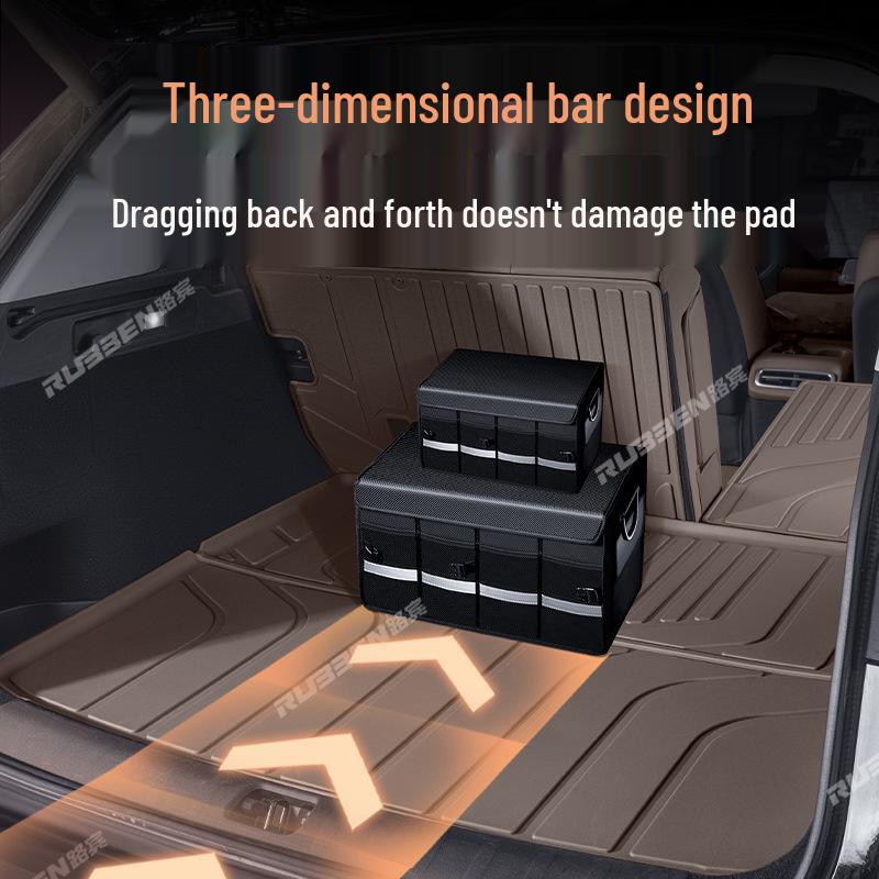 Ideal i6 TPE Full Coverage Trunk Mat - Car Interior Accessory