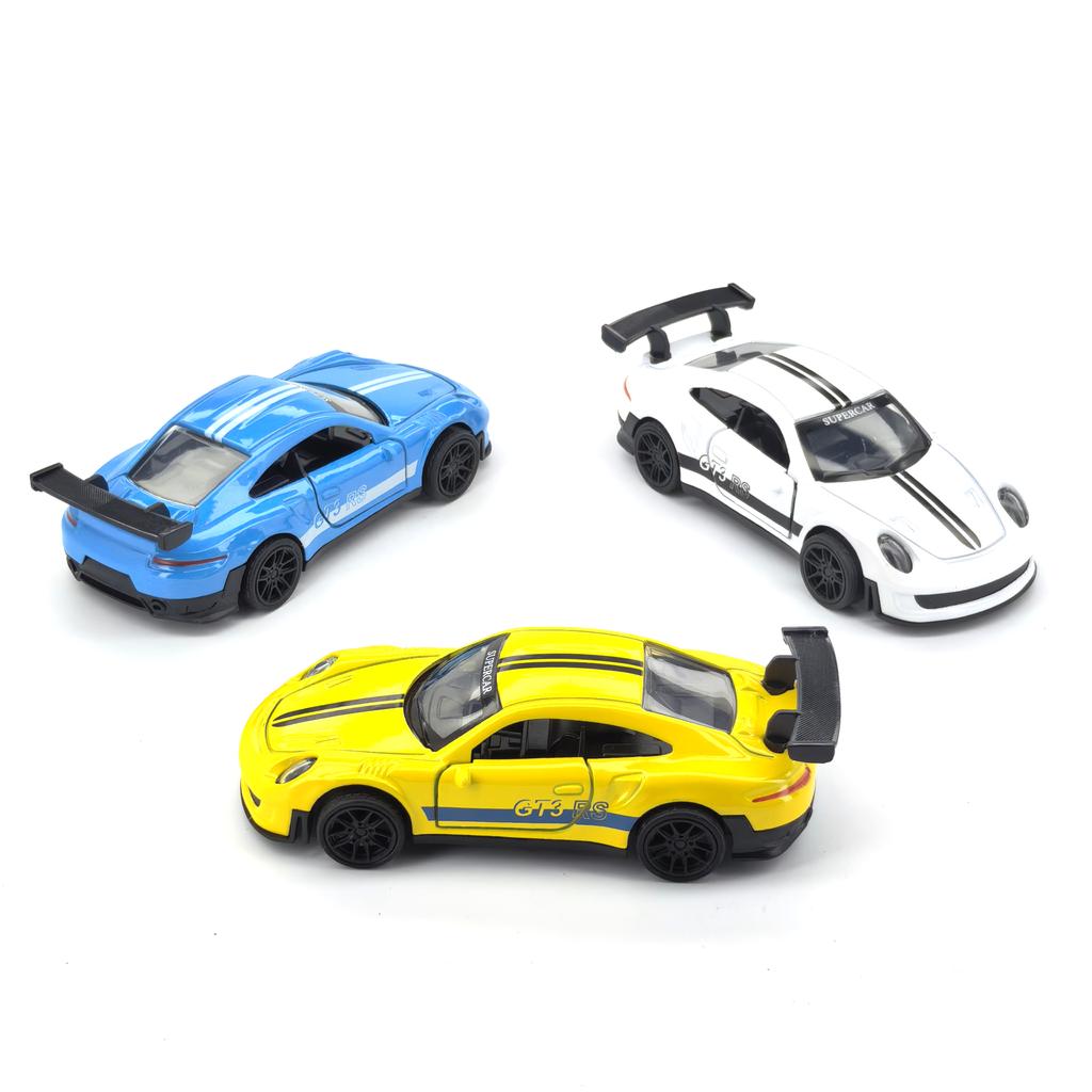 ABBZ1 Children's Toy Car Simulated Alloy Model Sports Car Collectible Decoration Gift for Boys