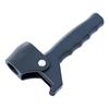 22mm Compatible Walking Stick Grip Anti-Skid Black Plastic Crutch Handle Replacement for Senior Daily Mobility Outdoor Activities