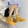 Women White Sneakers High Top Womens Platform Vulcanized Shoes Tenis Feminino 2024 Fashion Casual Women Walking Flats Lace-Up
