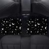 4pcs Universal Star And Moon Printed Car Floor Mats, Non-Slip Automotive Accessories, Women Decoration, for Van