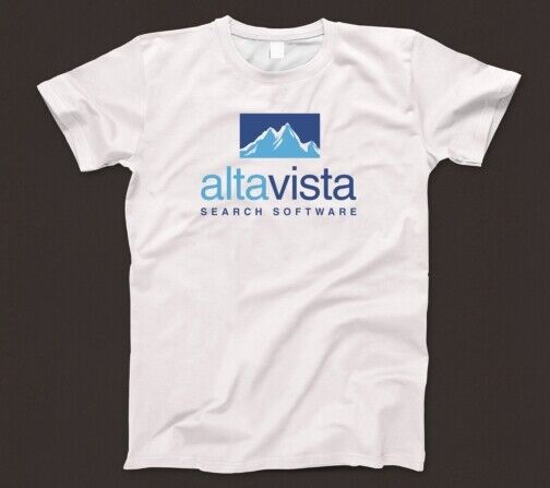 26 Alta Vista T Shirt 700 Web Search Engine 90s Logo Hotbot Excite Dotcom Netscape Unisex T-Shirt M