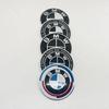 4Pcs 70mm wheel hub center cover sticker. Suitable for BMW 5/7/8 series and M models, aluminum alloy hub badge patch accessories