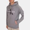 Calvin Klein Letter Print Hooded Long Sleeve Sweatshirt Men Sweatshirt Gray J30J320934-P2D