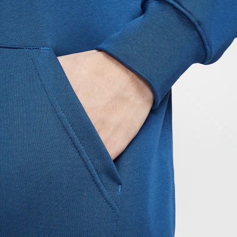 Nike Club Solid Color Hooded Long Sleeve Sweatshirt Men sweatshirt FN3867-476