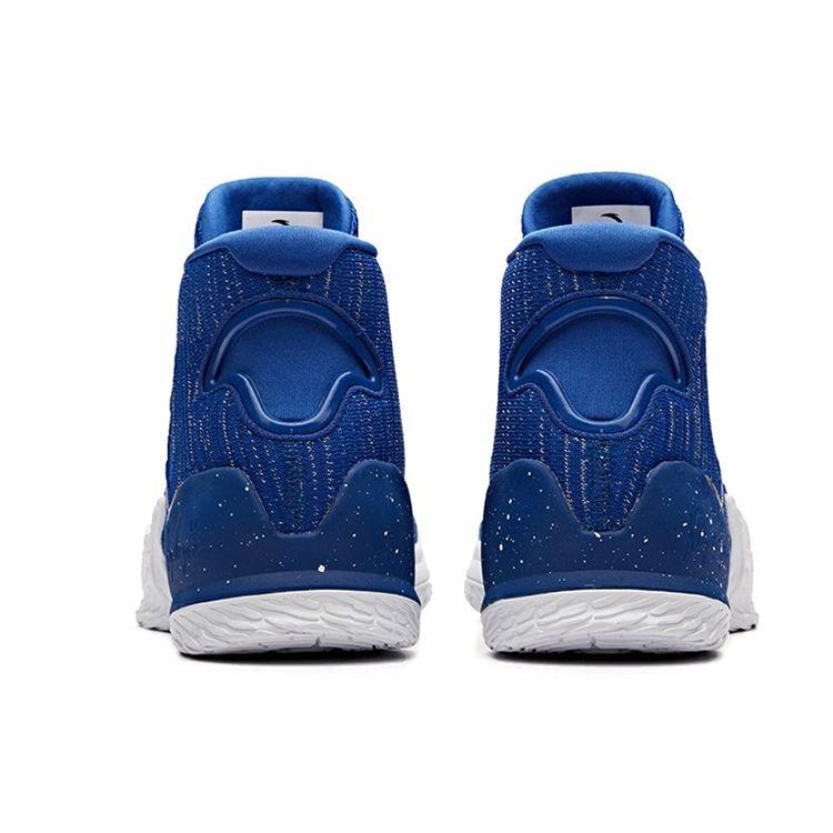 Anta KT3 Thompson Warriors Colorway High-Top Basketball Shoes Men sneakers Blue White Gold 11831101-4