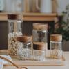Food Grade Sealed Glass Storage Jar for Tea, Coffee & More