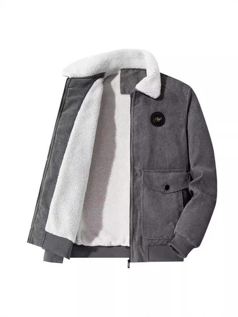 Men's Thick Corduroy Cotton Jacket - High-End Casual Outerwear