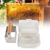 Stainless Steel Comb Honey Cutter Scraper With Plastic Box Cutting Tools Beekeeping Accessory