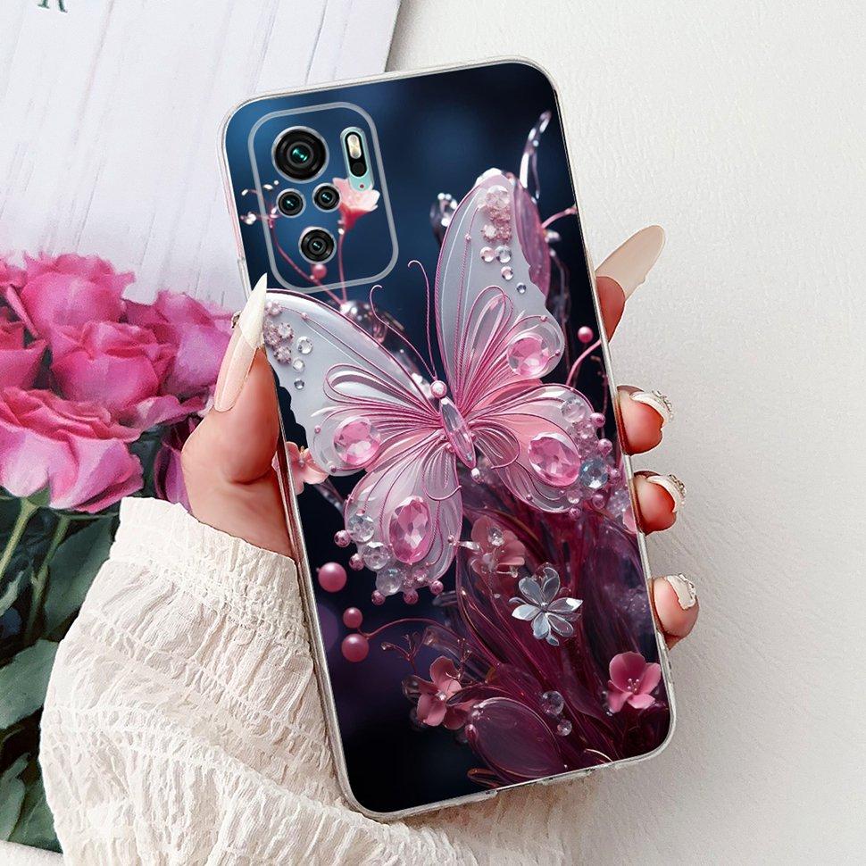 Colorful Pattern Case For Xiaomi Redmi Note 10 4G Ultra Slim Soft Silicone Case For Redmi Note 10 10S Note10 Note10S Cover Coque