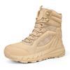 New large-size breathable tactical boots, special outdoor hiking wear-resistant training combat boots, high-top military boots
