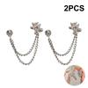 

Women S Adjustable Clothes Clips With Butterfly Decorations - Instant Sleeve Shortening, Suitable For Shirts, Dre… More A5