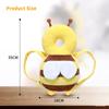 Toddler Baby Head Protector Safety Pad Cushion Back Prevent Injured Cartoon Security Pillows Breathable Anti-drop Pillow 1-3T