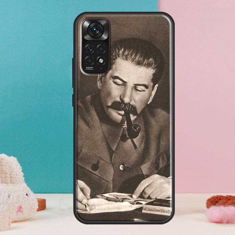 

USSR Joseph Stalin Case For Xiaomi Redmi Note 14 13 12 Pro 11 9 10 9S 10S 11S 12S Redmi 14C 13C 10C 12C Cover Redmi Note 9