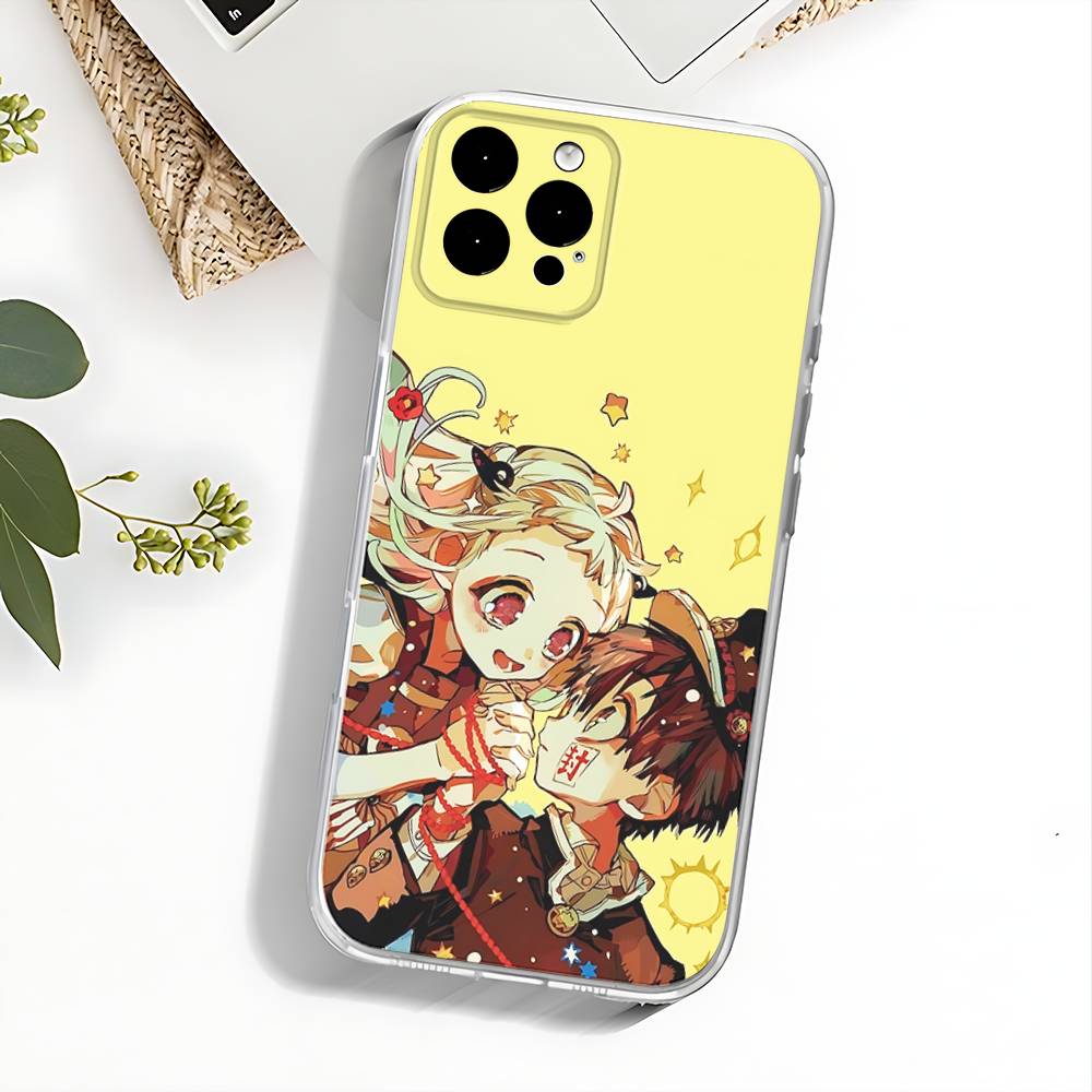 Чехол для телефона «Туалетный мальчик Ханако-кун» для iPhone 17,16,15,14,13,12,11 Pro,Max,Plus,X,XS,XR,SE4,E Mini Прозрачный Мягкий Чехол iPhone11