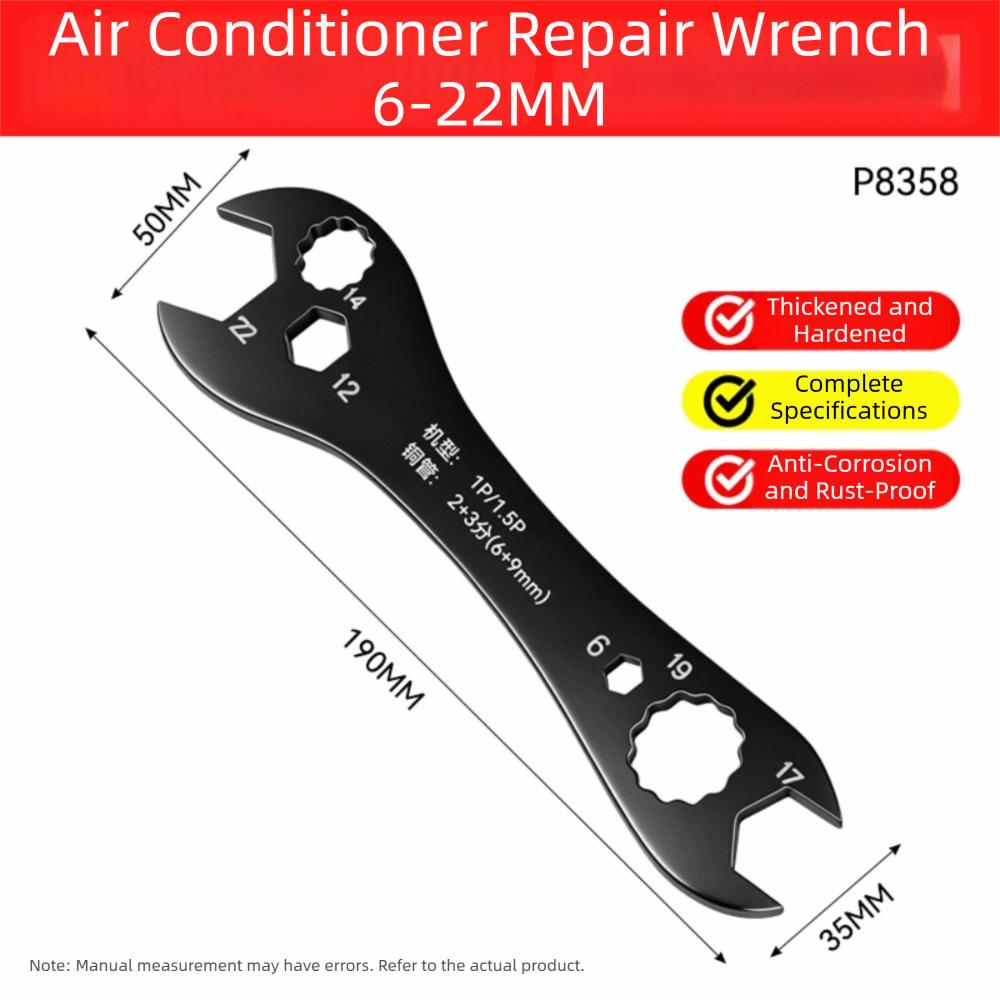 Thickening and Hardening Open End Wrench Multi-Functional Double-End Wrench 6-22mm