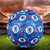 Chelsea Football Club Print Size 5 Soccer Ball, Standard Match Football for Sports Game and Team Practice, Ideal Gift for Soccer Fans