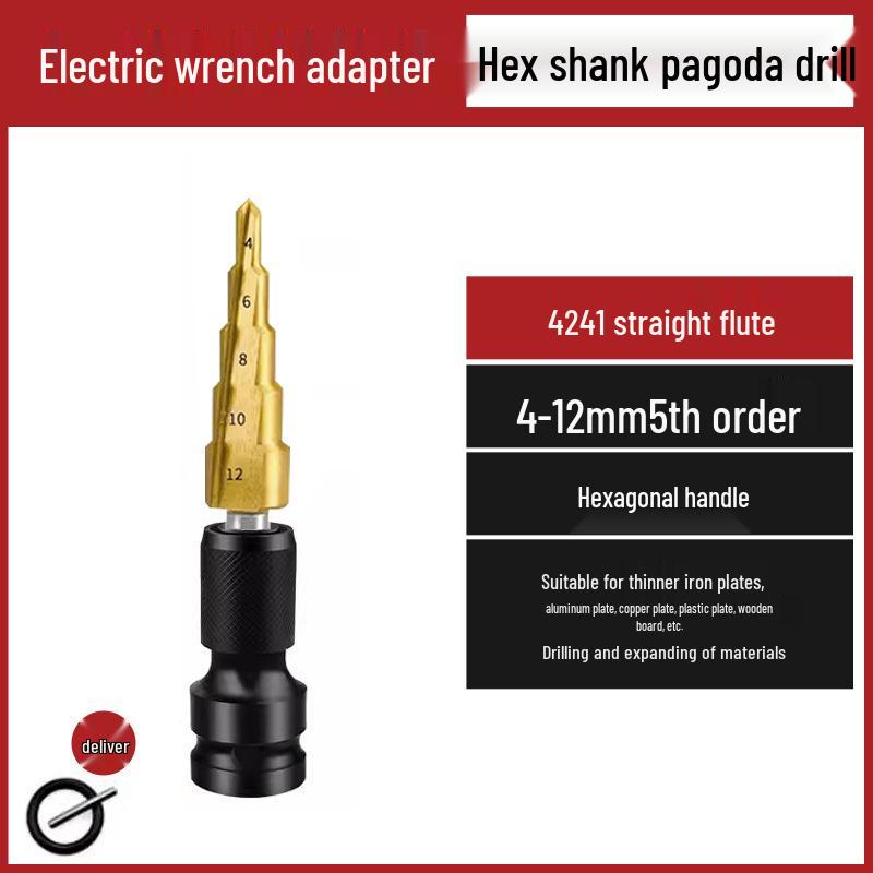 

Tiangong M35 Кобальтовое ступенчатое сверло с шестигранным хвостовиком для металла и нержавеющей стали