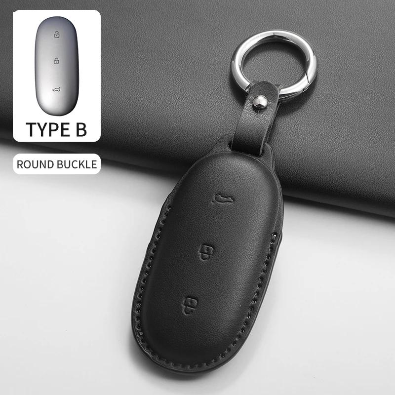 For Lixiang L9 L8 L7 L6 Remote Control Protect Cover Durable Accessories Pu Leather Car Key Case Cover