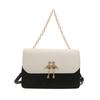 Chic Minimalist Pu Small Square Bag For Women Fashionable Retro Casual Essentials